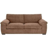 Furniture 786 Amalfi Jumbo Cord 3 Seater Sofa in Camel