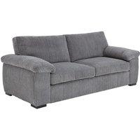 Furniture 786 Amalfi Jumbo Cord 3 Seater Sofa in Grey