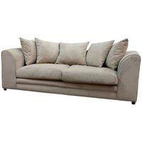 Furniture 786 Casper Fabric 3 Seater Sofa in Beige