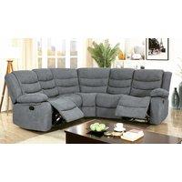 Furniture 786 Roman Fabric 2C2 Corner Sofa in Grey