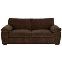 Furniture 786 Amalfi Jumbo Cord 2 Seater Sofa in Chocolate