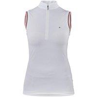 Aubrion Women's Arcaster Pinstripe Sleeveless Show Shirt in Pink | Size: XL