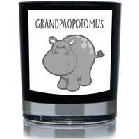 60 SECOND MAKEOVER Grandpaopotomus Hippo 20cl Candle in Black
