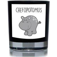 60 SECOND MAKEOVER Chefopotomus Hippo 20cl Candle in Black