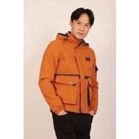 The Wolf Men's Waterloo Casual Jacket in Mustard | Size: Small