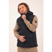 The Wolf Men's Detachable Hood Gilet in Navy | Size: Small