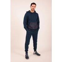 The Wolf Men's Relaxed Tracksuit Set in Navy | Size: XL