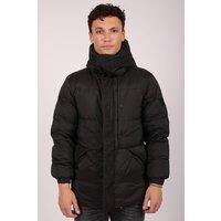 The Wolf Men's Light Down Puffer Jacket in Black | Size: Large