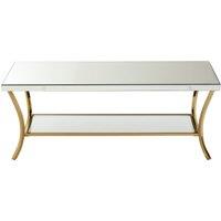 Orsina Kensington Townhouse Silver Coffee Table in Gold