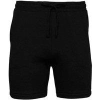 Bella + Canvas Men's Sponge Fleece Sweat Shorts in Black | Size: Medium