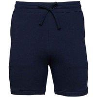 Bella + Canvas Men's Sponge Fleece Sweat Shorts in Navy | Size: Small