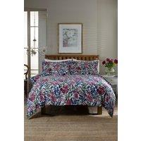 The Lyndon Company Wedding Day Deluxe Cotton Printed Piped Duvet Cover Set | Size: King