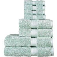 CHRISTY 'Renaissance' Luxury 675GSM Egyptian Cotton 8 Piece Towel Bale in Duck Egg Blue