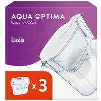 Liscia Water Filter Jug 2.5L Capacity + 3 Months Evolve+ Filters