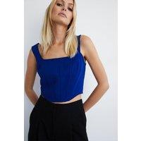 Jersey Crepe Corset Top