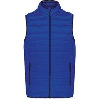 Kariban Men's Padded Body Warmer in Blue | Size: 3XL