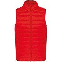 Kariban Men's Padded Body Warmer in Red | Size: 3XL