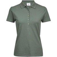 TEE JAYS Women's Luxury Stretch Polo Shirt in Pale Green | Size: Medium