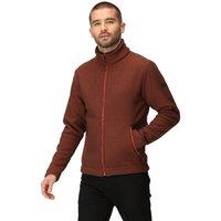 Regatta Men's 'Garrian II' Full Zip Fleece in Burnt Orange | Size: Small