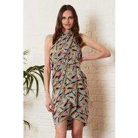 Nomads Clothing Women's Ecovero Printed Sarong Scarf in Grey