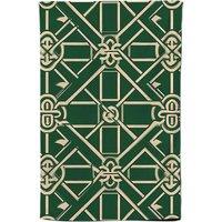 Warren Reed - Designer Green Lattice Design Tea Towel