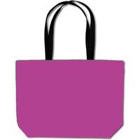 Warren Reed - Designer Fuchsia Plum Beach Shopper Tote Bag in Purple