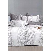 Ezysleep Silver Nature Printed Duvet Set | Size: King