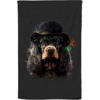 Warren Reed - Designer English Cocker Spaniel Splashart Tea Towel