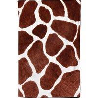 Warren Reed - Designer Giraffe Spots Print Tea Towel in Brown