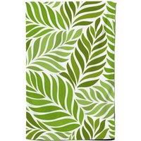 Warren Reed - Designer Green Leaf Pattern Tea Towel
