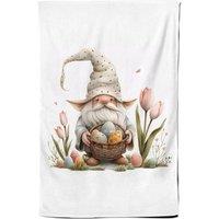 Warren Reed - Designer Sweet Easter Gnome Tea Towel