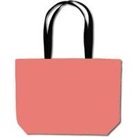 Warren Reed - Designer Coral Pink Beach Shopper Tote Bag