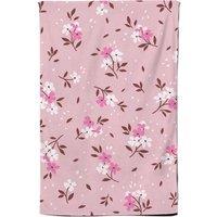 Warren Reed - Designer Pretty Pink Flower Pattern Tea Towel