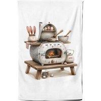 Warren Reed - Designer Easter Egg Oven Tea Towel