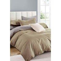 Ezysleep Reversible Natural Printed Duvet Set | Size: Double