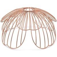 ValueLights Pink Metal Flower Easy Fit Ceiling Pendant Light Shade Lampshade