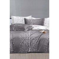 Ezysleep Grey Nature Printed Duvet Set | Size: King