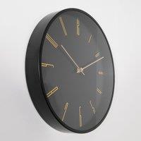 Native Home & Lifestyle Black 12 Modern Analogue Clock | Size: 1 Pack