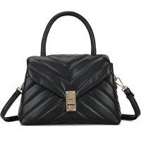 'Auri' Top Handle Bag With Buckle Detail