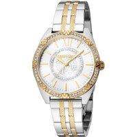 Roberto Cavalli Women's Swiss Quartz Watch in Silver