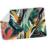 Warren Reed - Designer Yellow Alarm Clock Sherpa Blanket | Size: Large