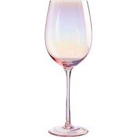 Orsina Elegant Set Of 4 Wine Glasses, Practical Wine Glasses For Parties, Durable Drink Glasses For House Bar in Pink