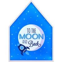 Orsina Premier Kids To The Moon & Back LED Light Box in Blue