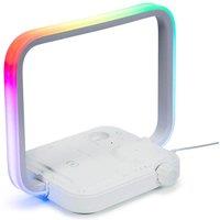 ValueLights White 3-in-1 Wireless Charging Pad with Colour Changing Light