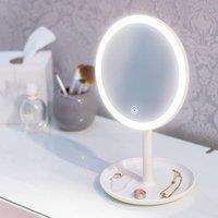 LED Make Up Mirror with Bluetooth Speaker