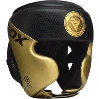 RDX SPORTS RDX L1 MARK Full Face Pro Boxing Training Head Guard in Gold | Size: Small