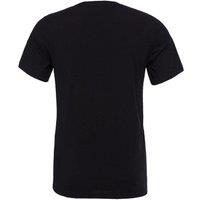 Bella + Canvas Men's Crew Neck T-Shirt in Black | Size: 2XL