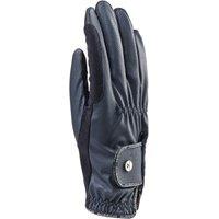 Aubrion Women's Stadium Riding Gloves in Navy | Size: Large