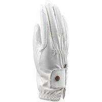 Aubrion Women's Stadium Riding Gloves in White | Size: XS