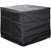 Cozy Bay Furniture EZBreathe Malta Side Table Cover in Black